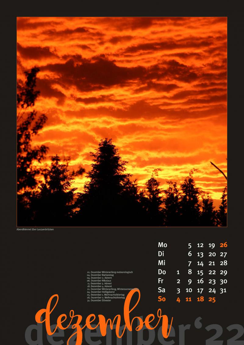 Westerwald Wandkalender