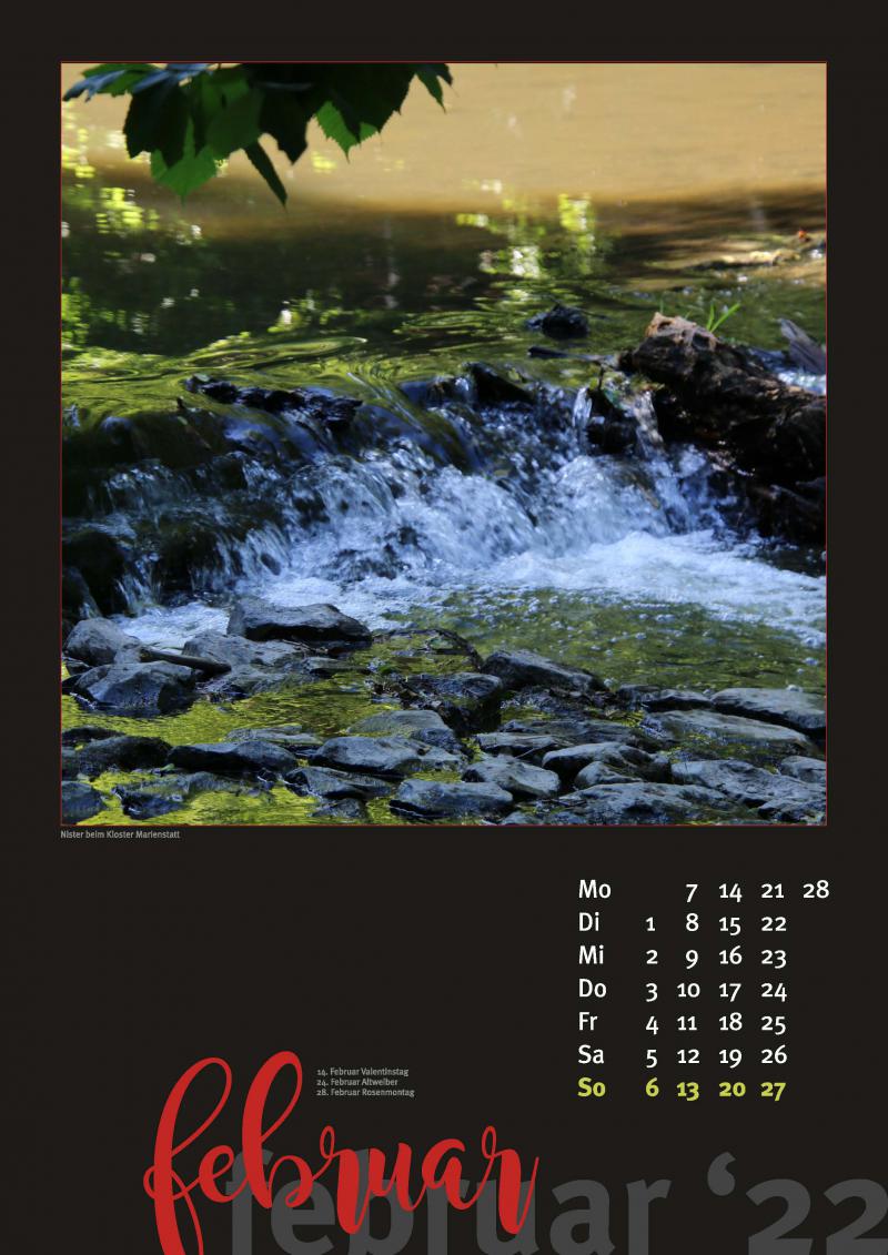 Westerwald Wandkalender